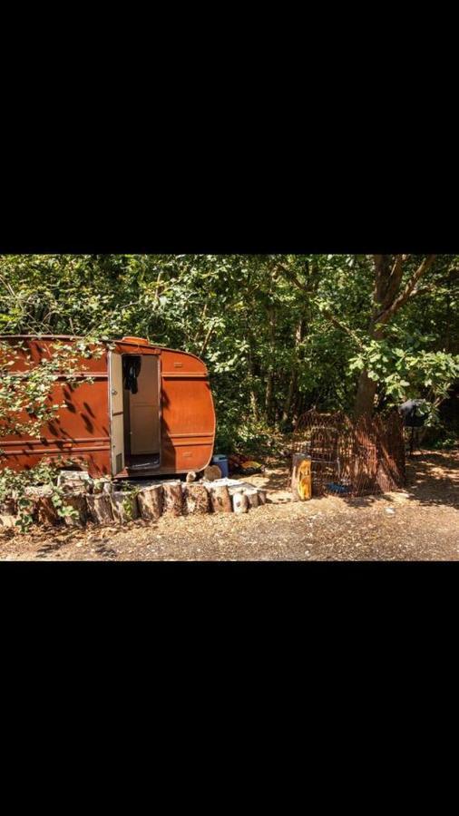Little Vintage Caravan With Cosy Log Burner 坎特伯雷 外观 照片