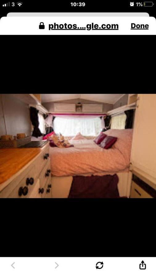 Little Vintage Caravan With Cosy Log Burner 坎特伯雷 外观 照片